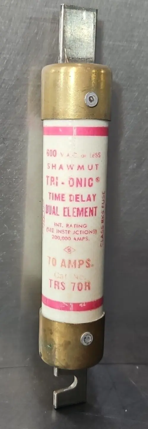 Gould Shawmut A6D80R Dual Element Time Dekay 70 A 600V Loc4B29