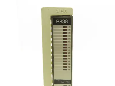 AEG Modicon AS-B838-032 I/O Module 24VDC TRU HI OUT PV:00 RL:75