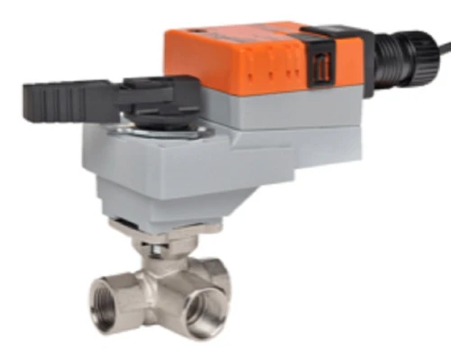 Belimo B317B+LRB24-SR Characterized Control Valve (CCV), 3/4", 3-Way, Cv 4.7 [New]
