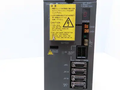 Fanuc A06B-6096-H106#RA F Servo Amplifier Module 230V 9.1 kw Series F