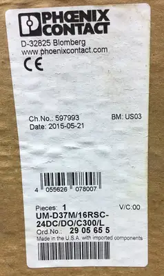 Used PHOENIX CONTACT C300 PLC Processors | Palmetto Automation #1150659