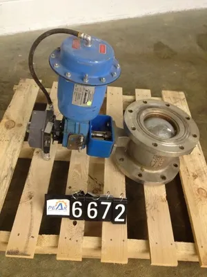 Neles Jamesbury 8"-150 V-Ball Control Valve