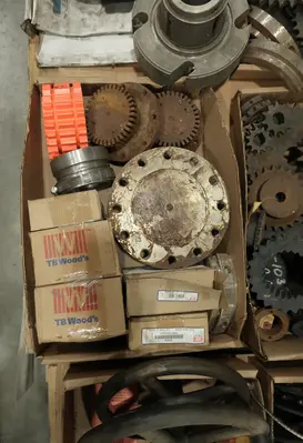 4 PALLETS OF ASSORTED POWER TRANSMISSION