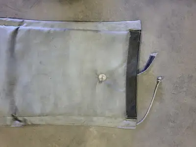 6" Class 150 Removable Flange Insulation Blanket