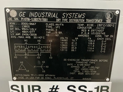 GE _UNKNOWN_ Power Transformers | Equipment Recovery Corp. (8)