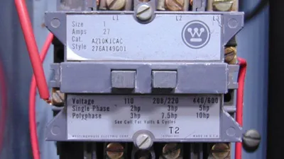 General Electric A204J1AAVC 40E1047 Fusible Combination Starter Size 1 Used
