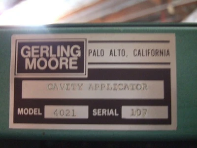 USED GERLING MOORE Does Not Apply