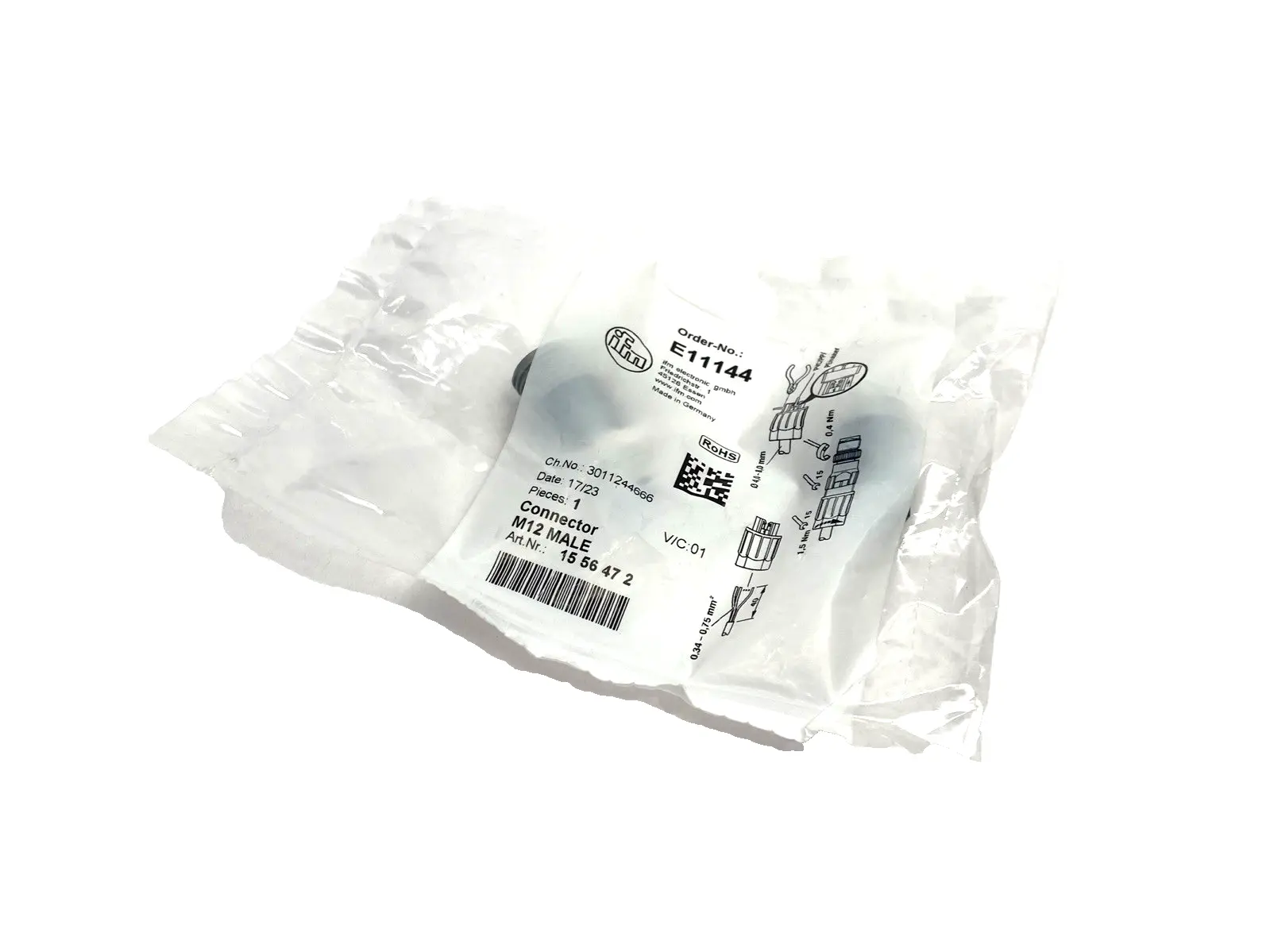 New | in-Stock ifm SSTGH040ZDSFKSK,E11144 Electrical Fittings Michigan US | Maverick Industrial Sales #1393362