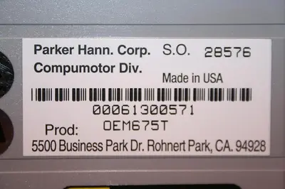 NEW PARKER HANNIFIN OEM675T