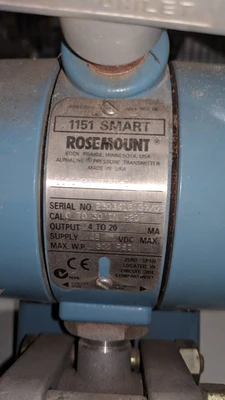 Used _UNKNOWN_ 1151DP3S2DB2K1 Pressure Transmitters Minnesota US | A&I Equipment #1317762