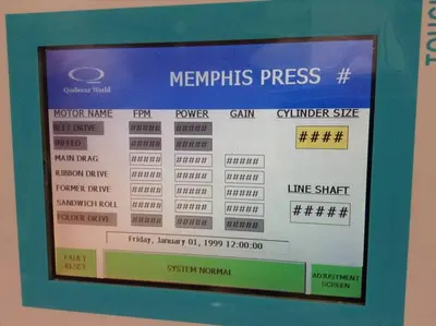 USED SIEMENS 6AV6 545-0CC10-0AX0