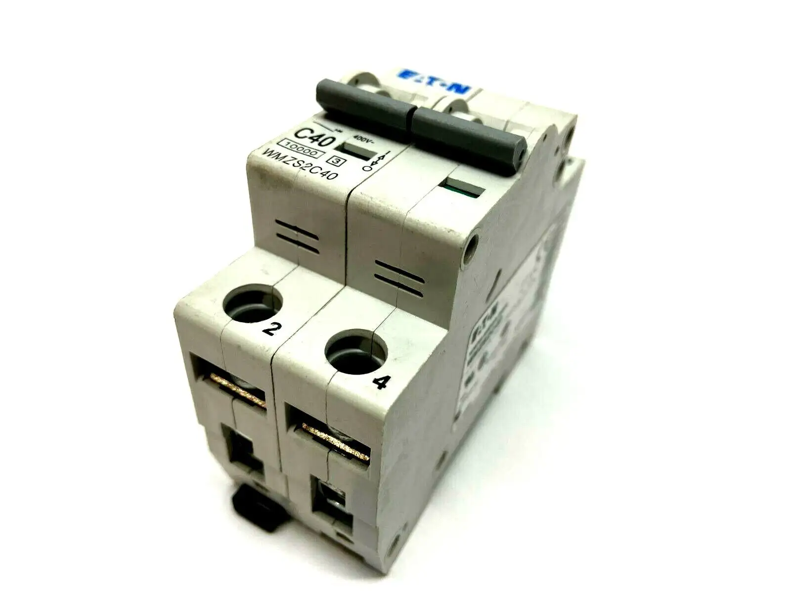 USED EATON 2 POLE CIRCUIT BREAKER 40A