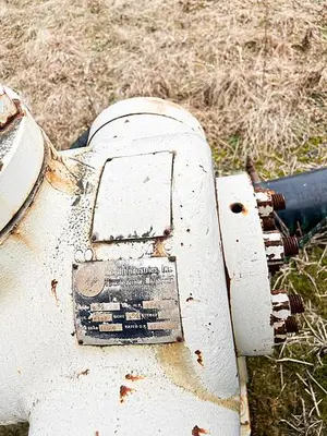 Used KNIGHT KOA-2 4-3/4" SINGLE STAGE HORIZONTAL AIR BOOSTER COMPRESSOR High Pressure Air Compressors Pennsylvania US | East West Machinery & Drilling #1417200