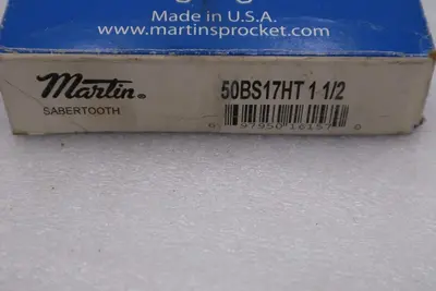 MARTIN SPROCKET & GEAR INC 50BS17HT 1 1/2 / 50BS17HT112 (NEW IN BOX) STOCK H788A
