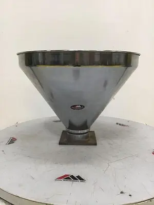 USED METAL FABRICATOR HOPPER