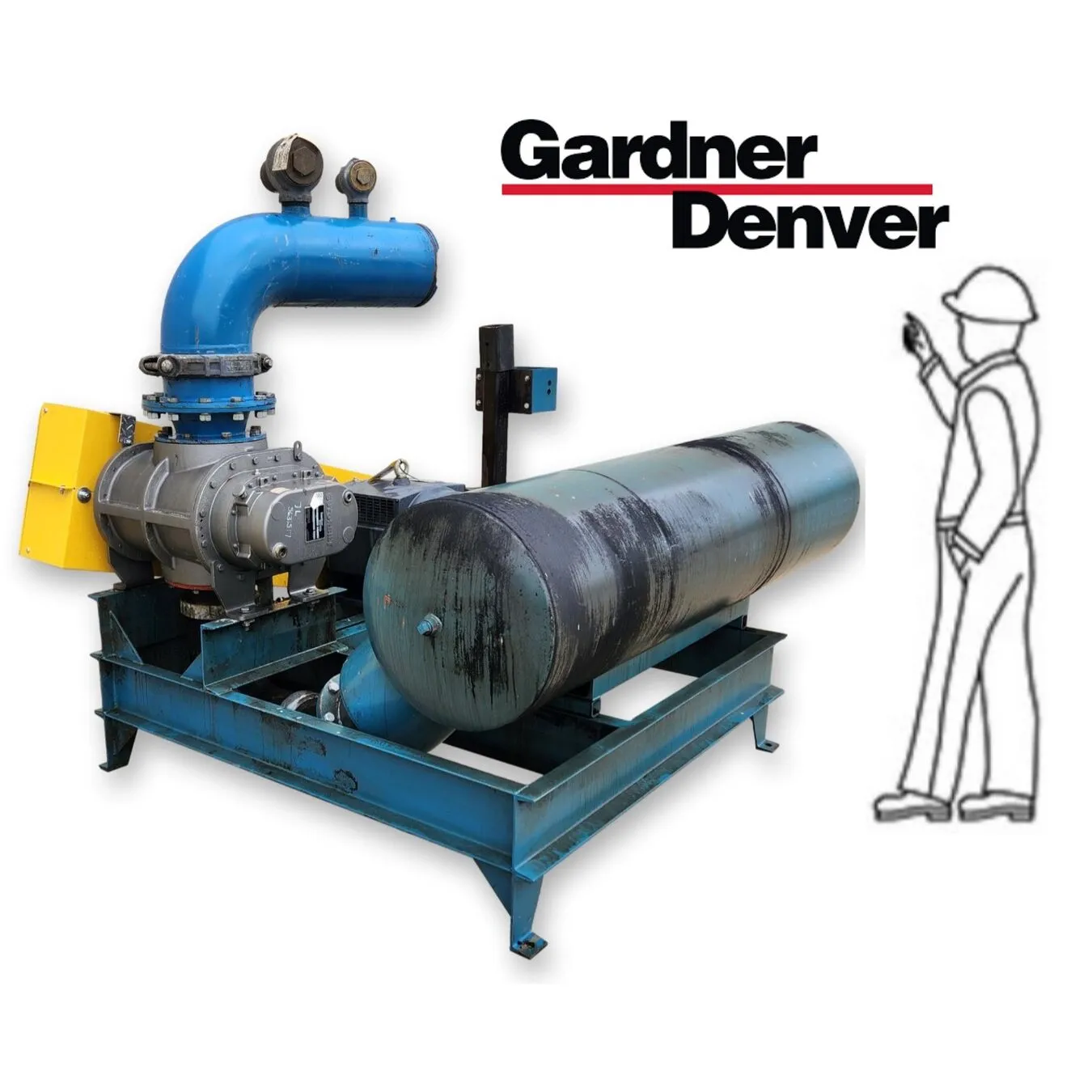 Used GARDNER DENVER GAGLDRA Blowers West Virginia US | JM Industrial #1324789