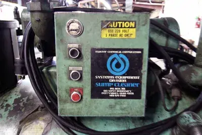 MASTER CHEMICAL XYBEX YELLOW BELLIED SUMP SUCKER YBSS FLUID RECYCLING EQUIPMENT