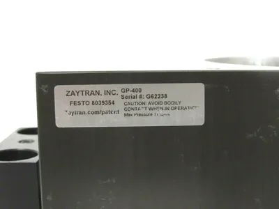 NEW FESTO ZAYTRAN 8039354 GP-400 PARALLEL GRIPPER GP400