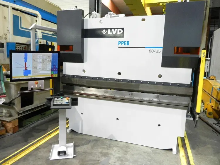 Used LVD PPEB 80 TON X 2500 MM CNC Press Brakes | Apt International N.V #373134
