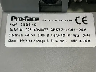 USED PRO-FACE 2880011-02