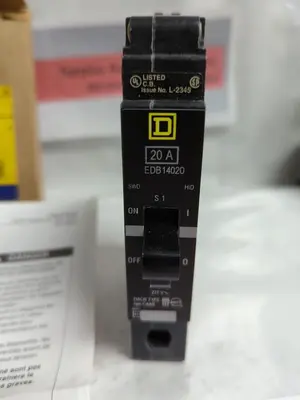 New | in-Stock SQUARE D EDB14020 Miscellaneous Equipment (Electrical & Power) | Surplus Asset Holdings #1199797