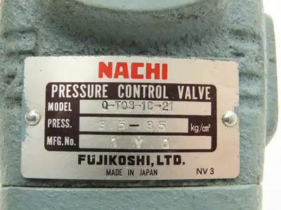 Nachi Q-T03-1C-21 Hydraulic Pressure Control Relief Valve