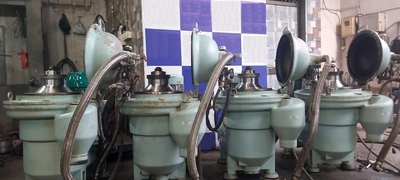 (4) Westfalia OSD 35-0136-067/35 oil purifiers, SS.