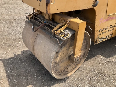 USED BOMAG BW 4 AS DOUBLE DRUM VIBRATORY ROLLER