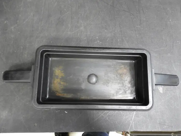Used Clipper Used Clipper Corporation - 7016 - Dual-Handled Pass Through Hot Food Pan Black Steam Pans Illinois US | Falcon Restaurant Supply #1376611