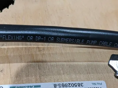 SAB 93331203 12 AWG 3C Motor Control Cable Wire LOT OF 10' FOOT - New