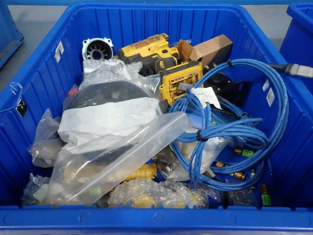 Cables, Snail Horn, Battery Unit, Drill
