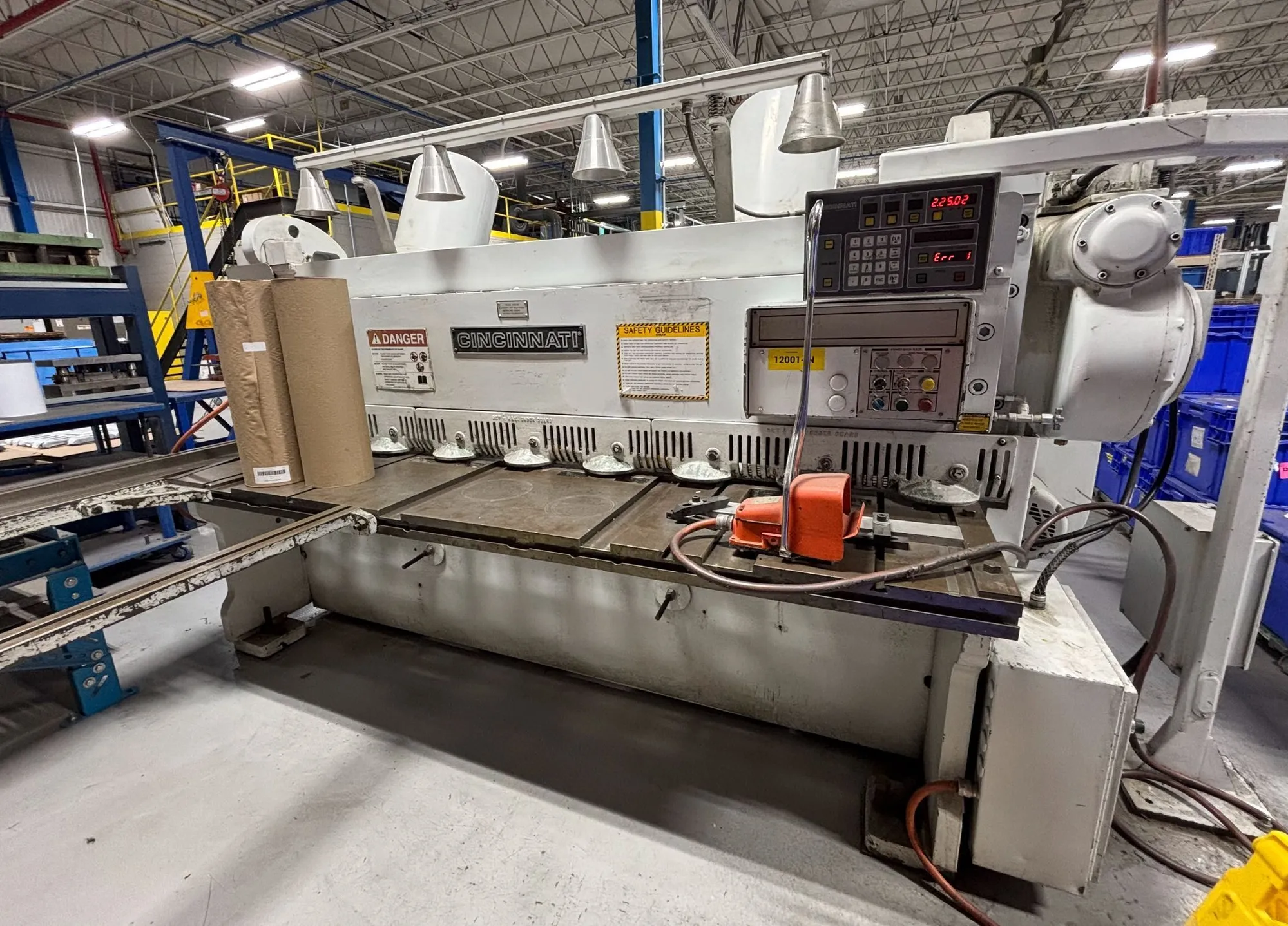 Used 2009 CINCINNATI 1808G Power Squaring Shears (Inch) California US | Machinery Resources International #1509597