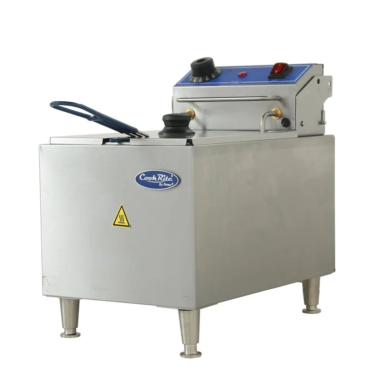 New | in-Stock Atosa New Atosa ACEF-16 16lb Electric Countertop Deep Fryer 240V Cookers / Coolers / Fryers Illinois US | Falcon Restaurant Supply #1375616