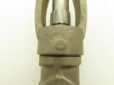 Conval Globe Valve Clampseal Angle Pattern Stop 1-1/2" Socket Weld 1500psi