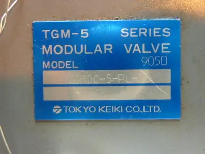 USED TOKYO KEIKI TGMDC-5-PL-10