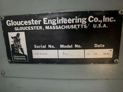 1970 GLOUCESTER 50" 418 Bag Machines, Bottom Seal in Line | Mark One Machinery (10)