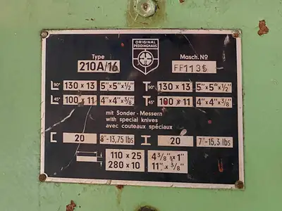 Used PEDDINGHAUS 210A/16 Ironworkers British Columbia CA | Lenmark #1424104