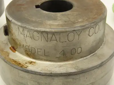 Magnaloy Model 400 Flex Coupling Hub Aluminum 1" Bore 	1/4" Keyway Set