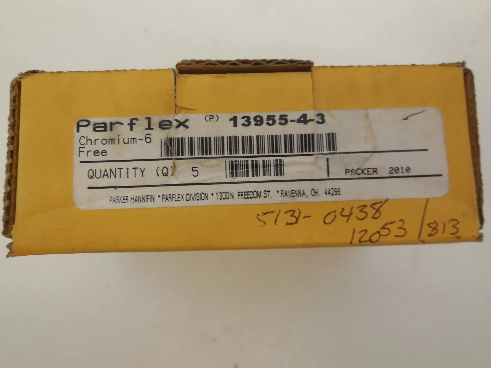 8 NEW PARKER 13955-4-3 STEEL ELBOW 1395543