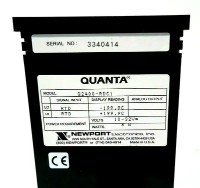 NEW NEWPORT Q2400-RDC1 PANEL METER Q2400RDC1