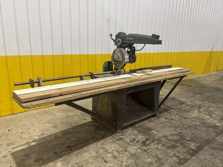 Used DEWALT GE Woodworking Radial Arm Saws Ohio US | Yoder Brothers machinery 16 #144689