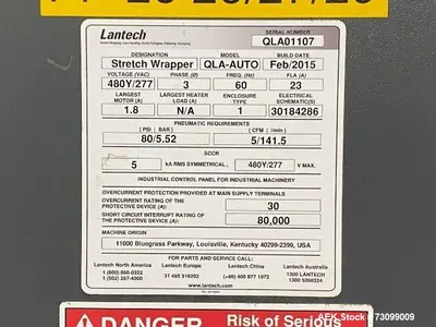 USED LANTECH QLA-AUTO