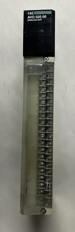 Used SCHNEIDER ELECTRIC 140AVO02000 Input / Output Modules | Surplus Asset Holdings #1206081