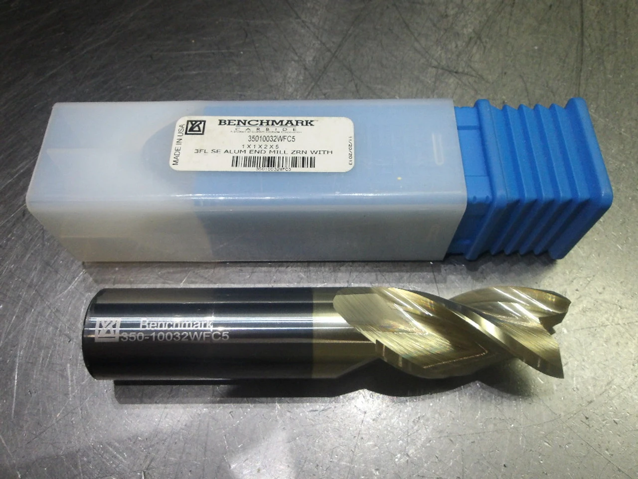 Benchmark 1" 3 Flute SQ Endmill 1" Shank 35010032WFC5 (LOC2101A)
