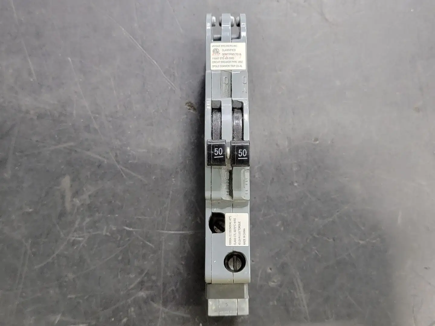 USED UNIQUE BREAKERS INC UBIZ250