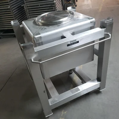 Tote  Sanitary Stainless Steel Tote 75 gal. 10qf.  # 84987