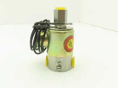 Honeywell Skinner V5L44410 Solenoid Valve 3-Way NC 115V 50 PSI 1/4" NPT