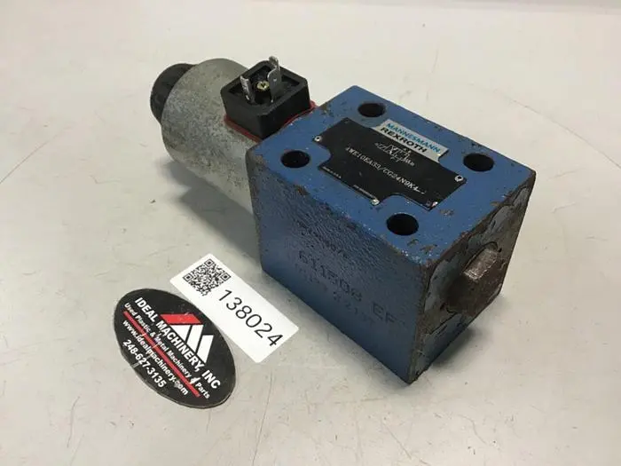 Used MANNESMANN REXROTH 4WE10EA33/CG24N9K4 Valves/Fittings Michigan US | Ideal Machinery #602034