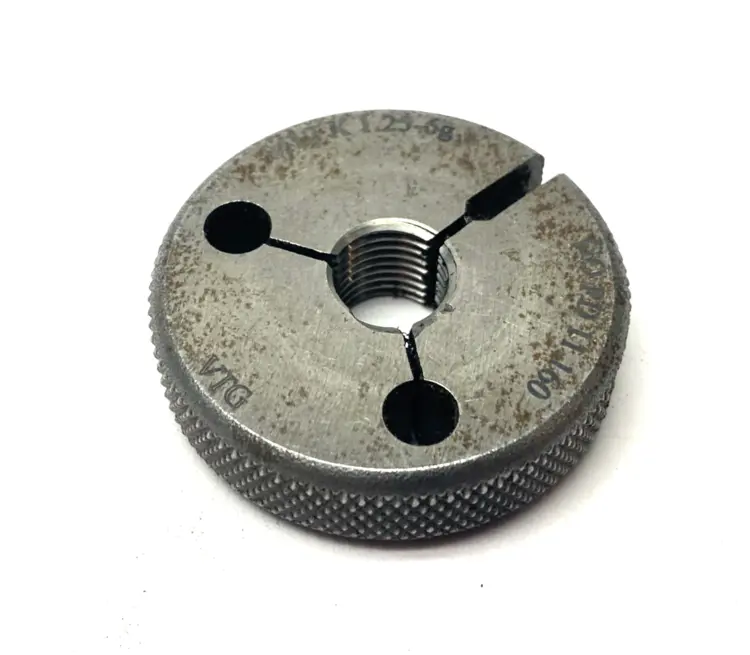 Used VERMONT GAGE THREADED RING GAUGE M12X1.25-6G GO PD 11.160 Pin & Plug Gages Michigan US | Maverick Industrial Sales #1122967