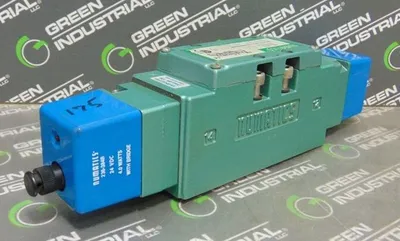 Numatics 123BA400MP Solenoid Valve 232 PSIG 24VDC 25A Dual Coil Used